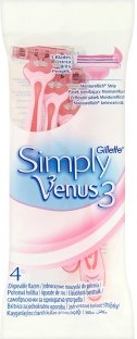 Одноразовые станки Gillette Simply Venus 3
