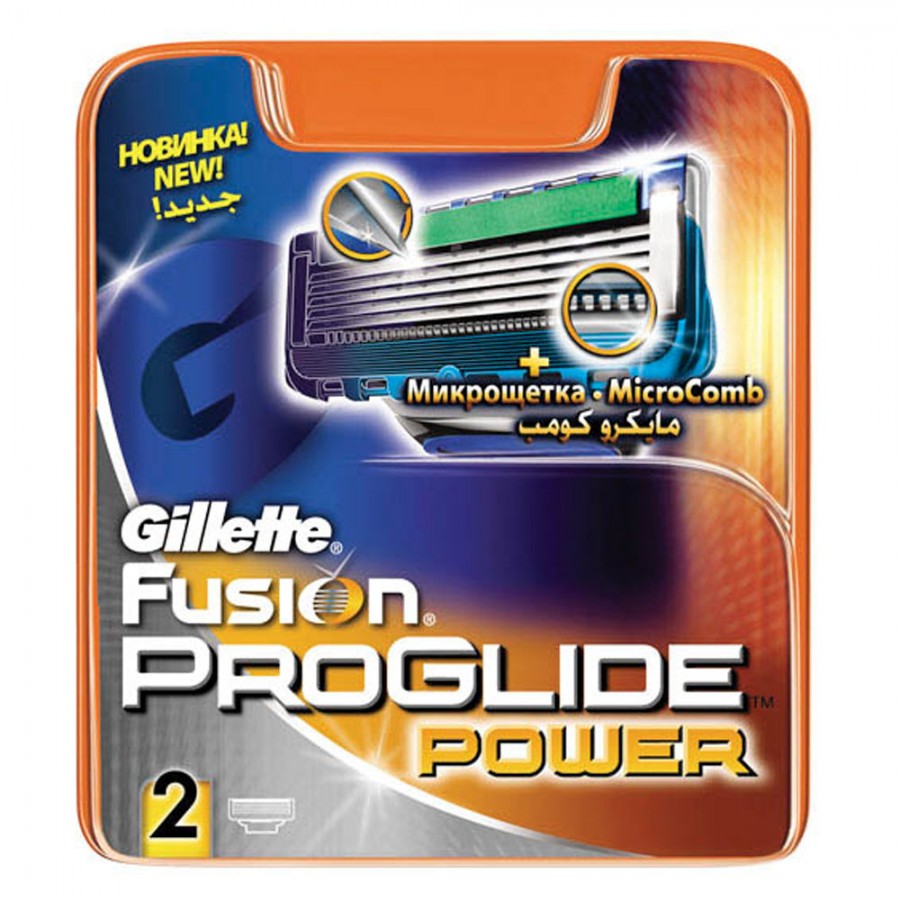 Сменные лезвия, кассеты Gillette Fusion Proglide Power